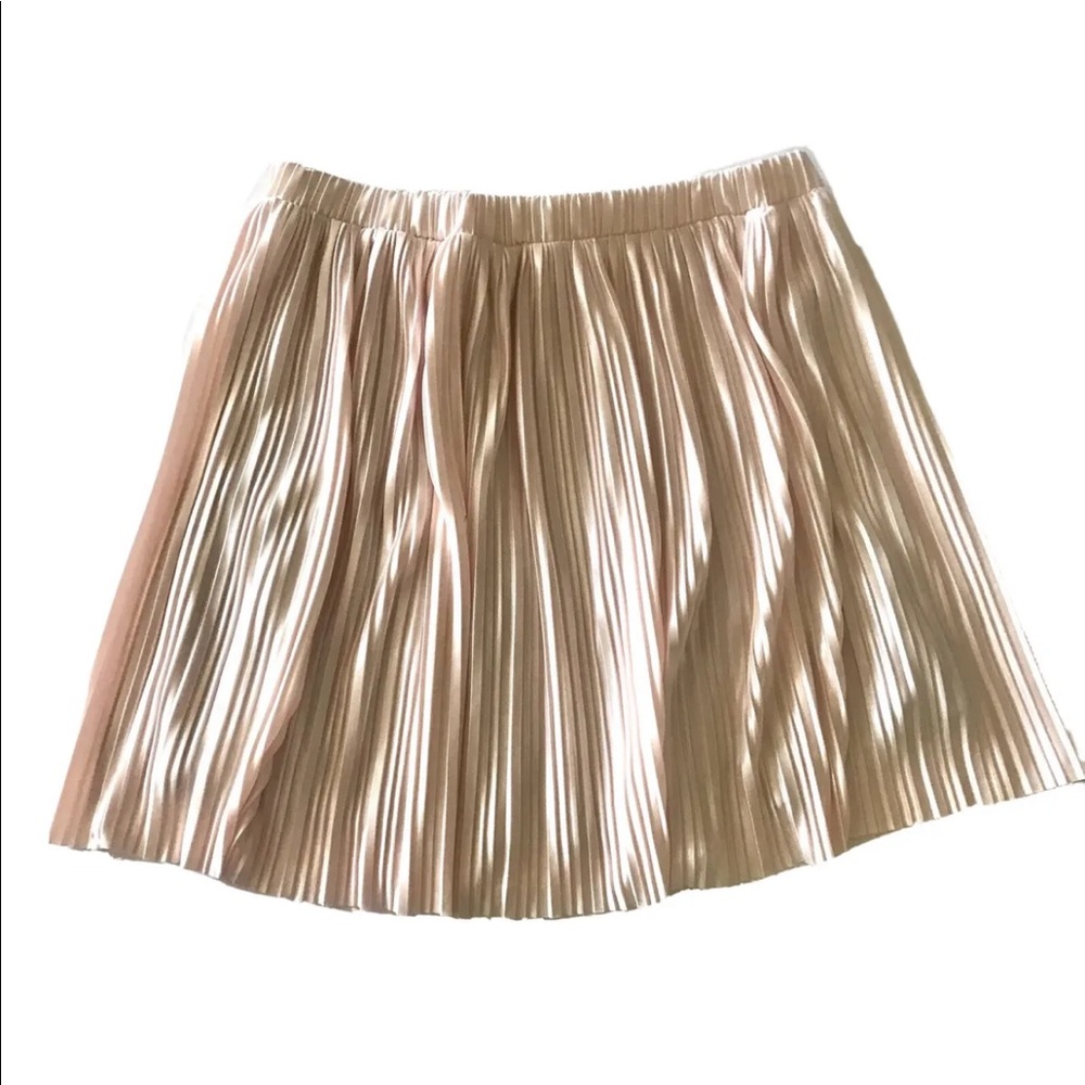 2/$20 Frenchi Girls Short Pleated Skirt Blush Pink Junior M